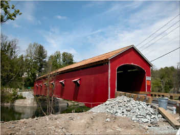 Buskirk Bridge. Photo by Bob & Trish Kane, May 14, 2005